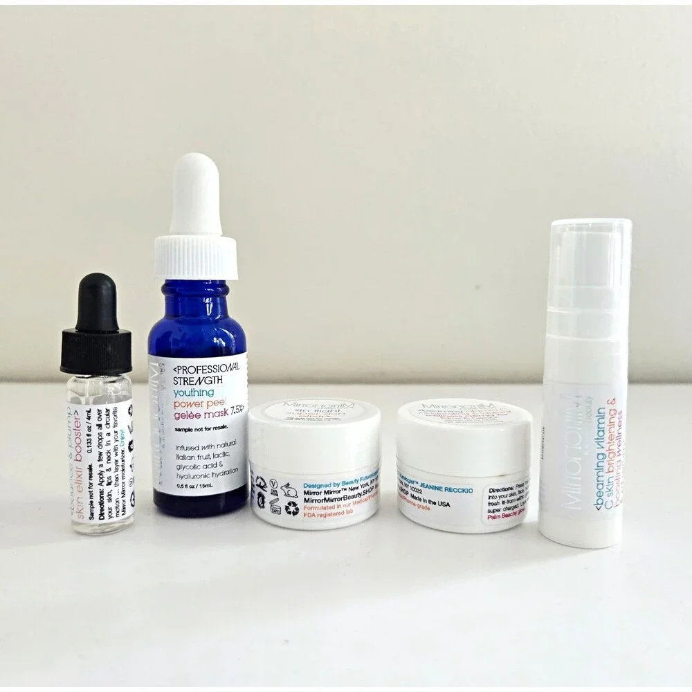 Mirimor Sample Size Skin Care Set Vitamin C + Glycolic Acid Mask & Cream